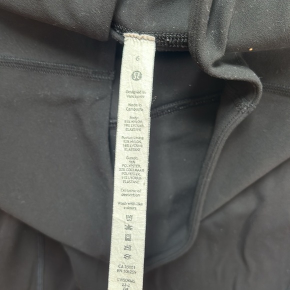 Lululemon Athletica Black flare leggings - Picture 2 of 3